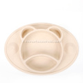 Piatto di cibo per baby orso silicone